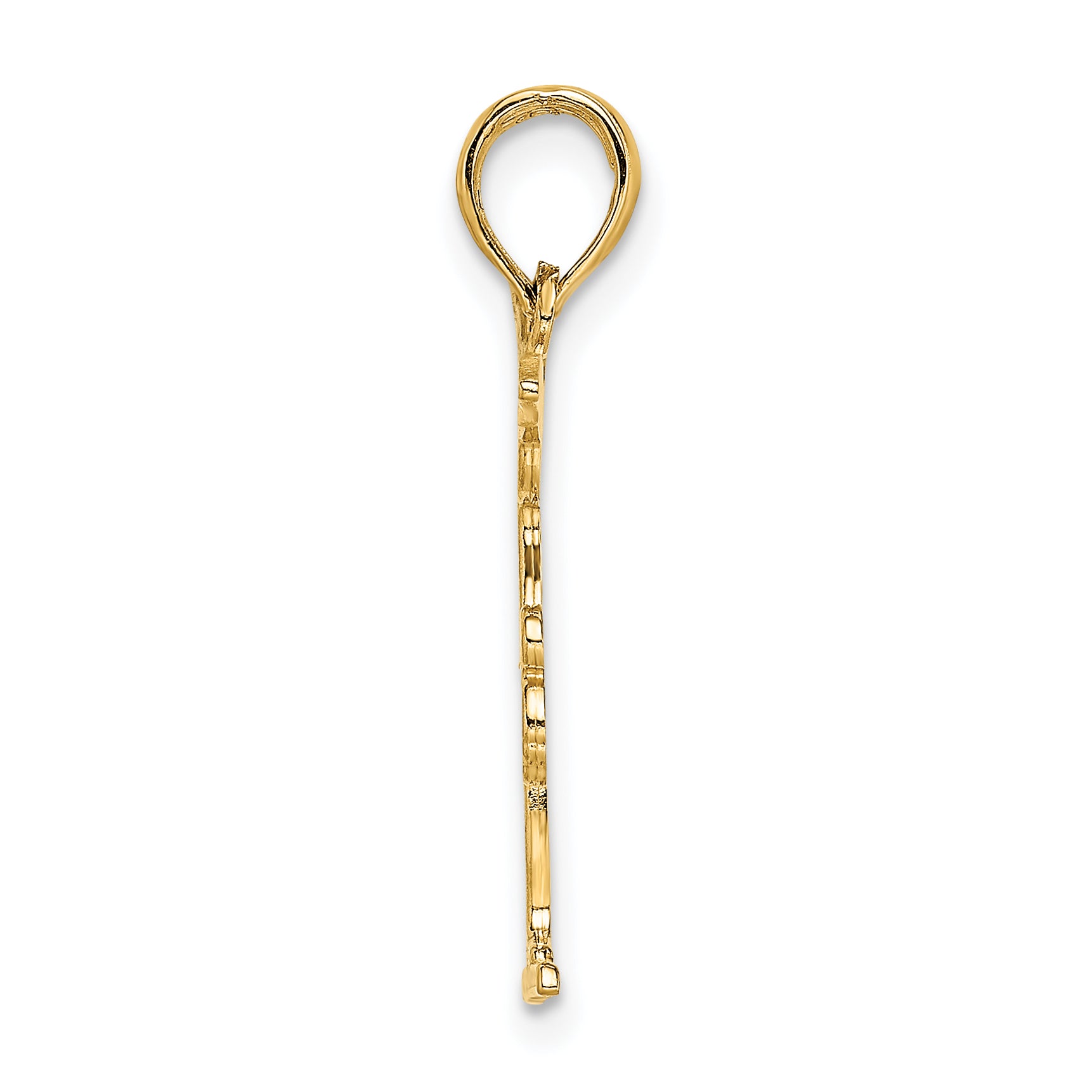 14k Gymnastics Floor Charm Secondary image