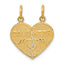 14k Break-apart MOM-DAUGHTER Charm