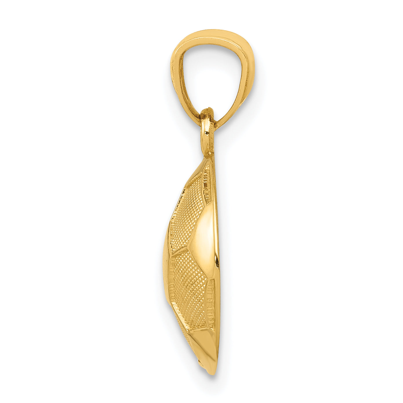 14k Soccer Ball Pendant Secondary image