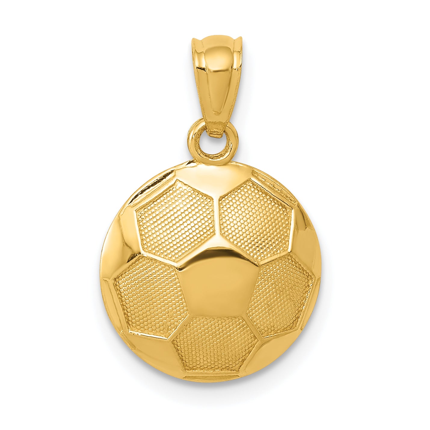 14k Soccer Ball Pendant Main image