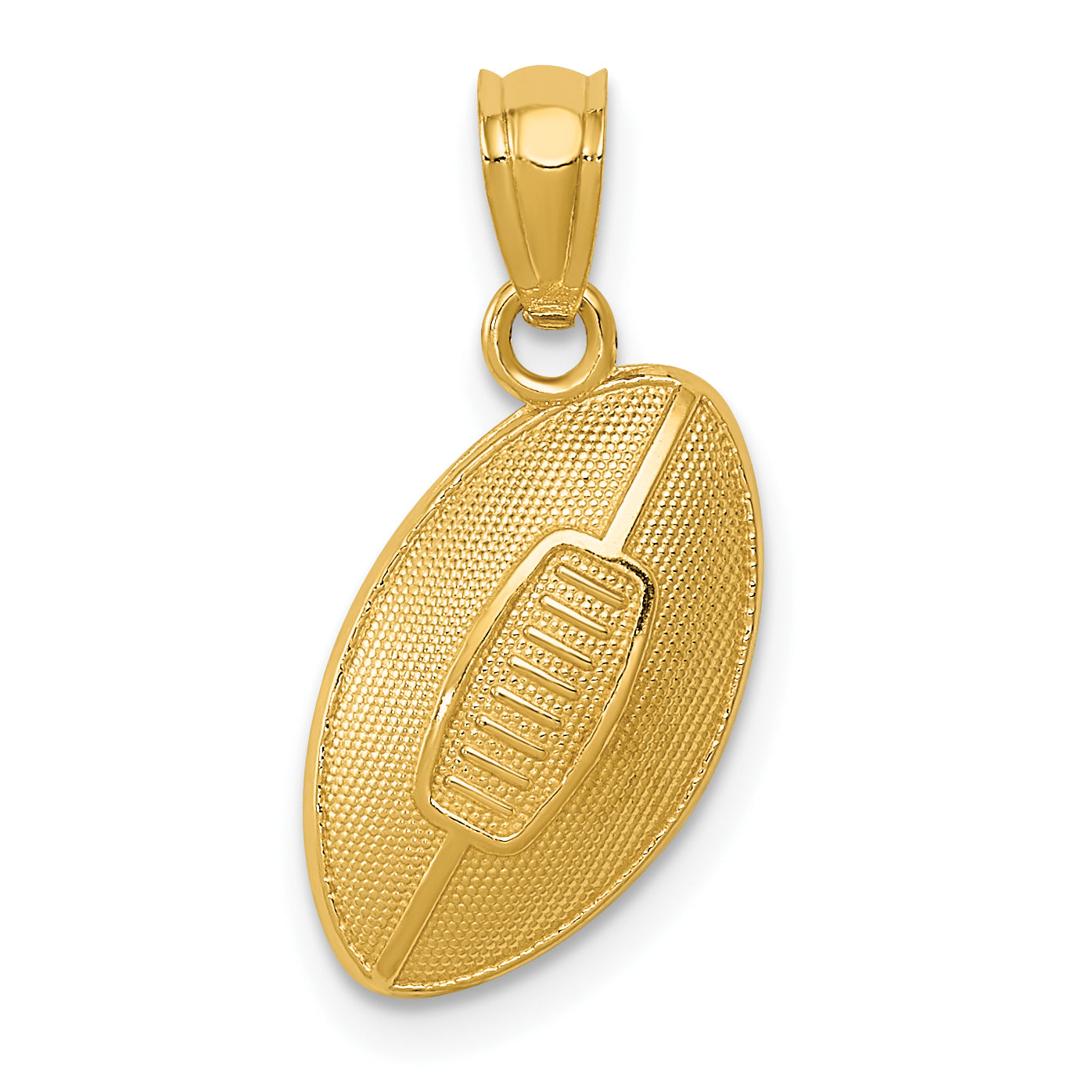 14k Football Pendant Main image