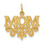 14k MOM Charm