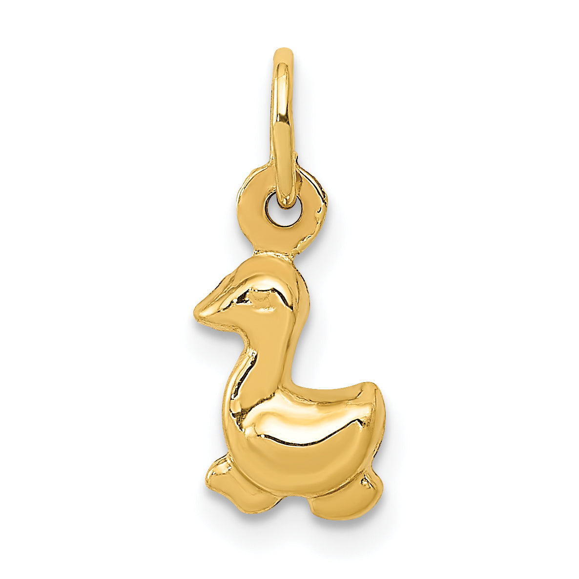 14k Duck Charm Main image