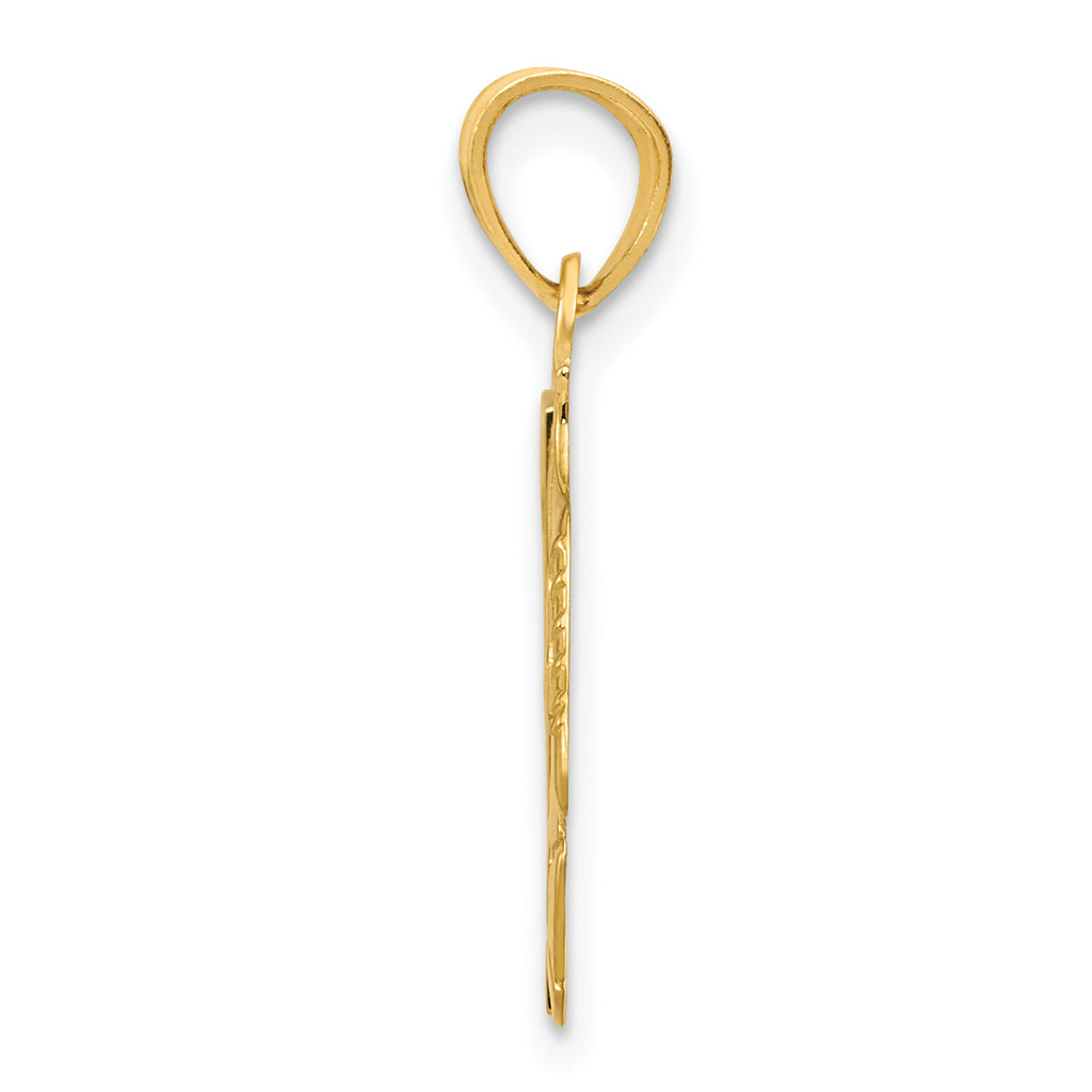 14K Gold Soccer Ball & Cleats Pendant for Men  Polished, Solid, Sports-Themed Charm