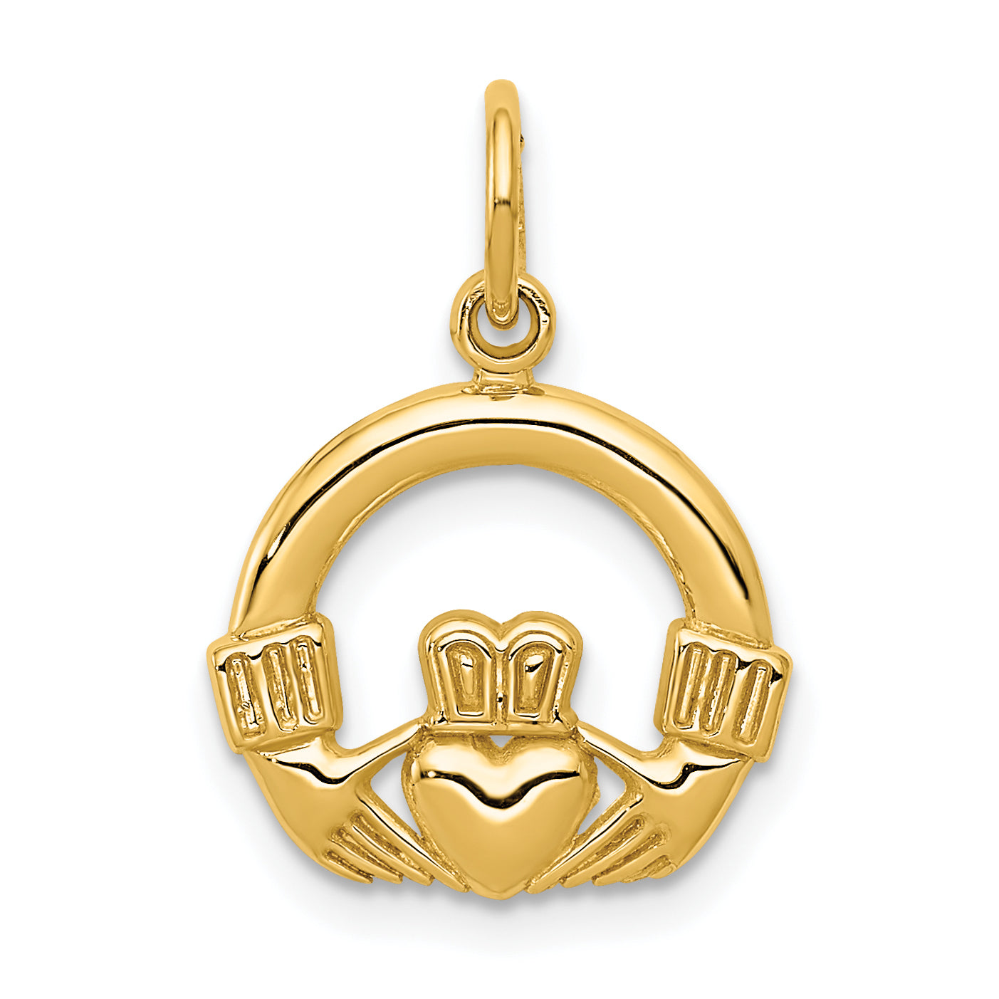 14k Claddagh Charm Main image
