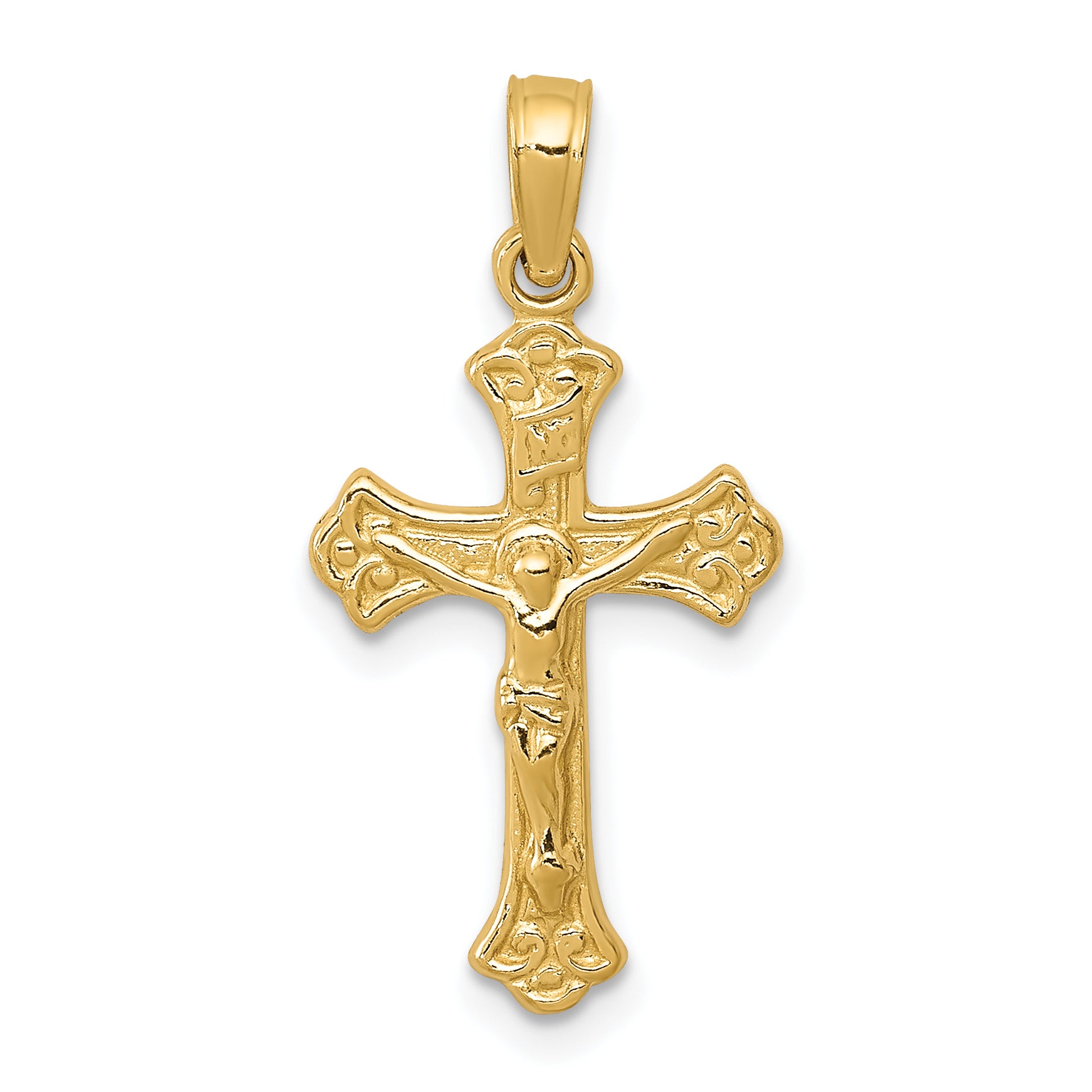 14k INRI Crucifix Charm Main image