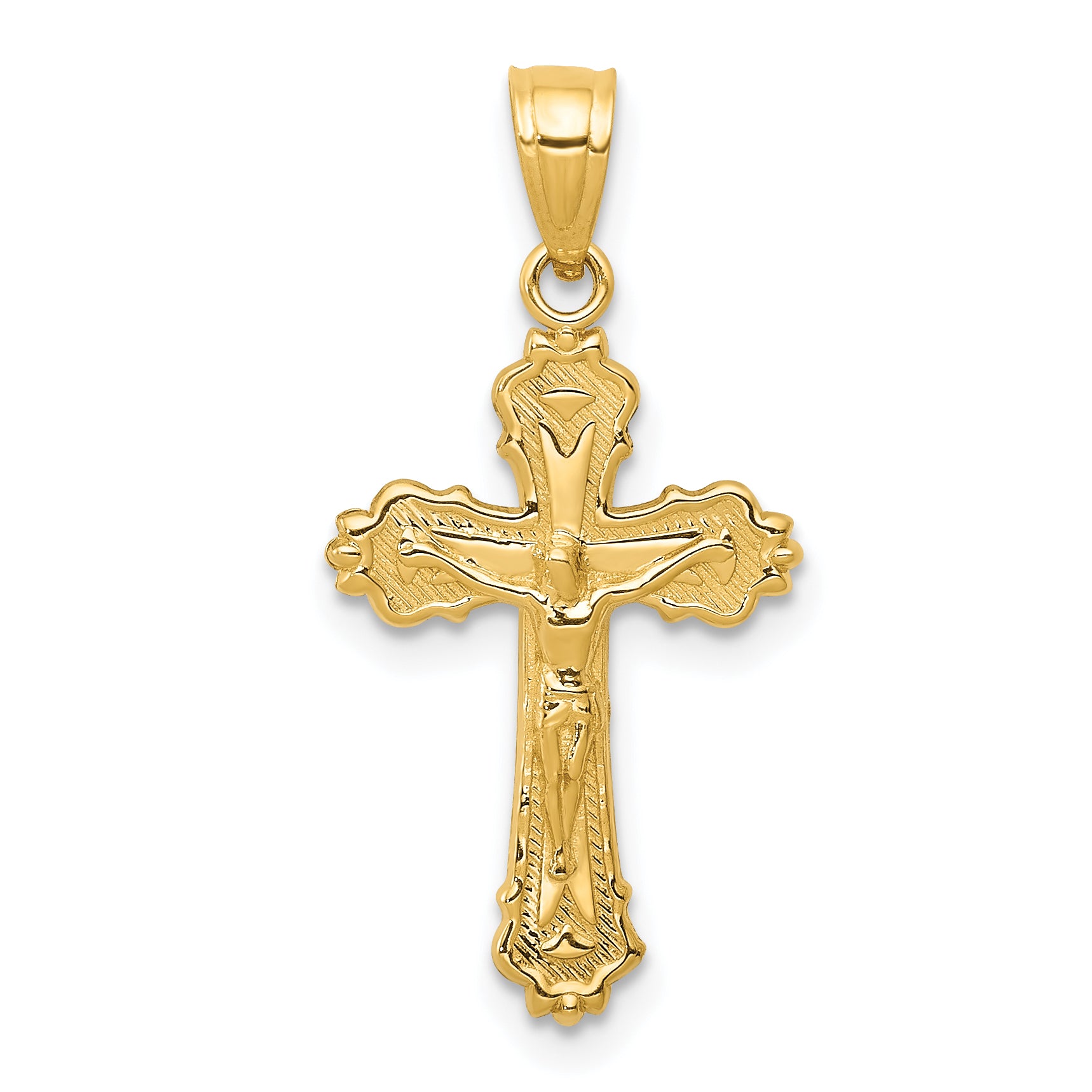 14k Small Crucifix Charm Main image