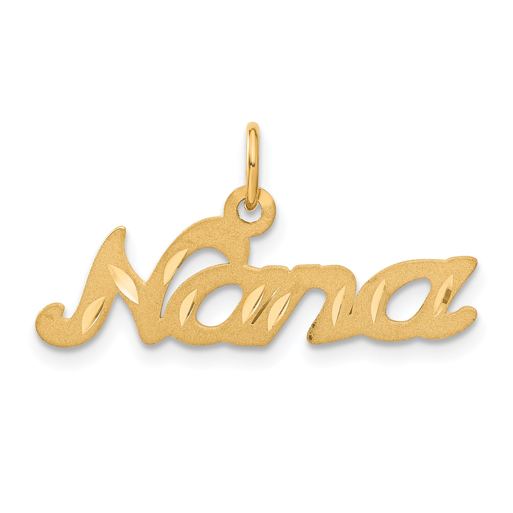 14k Satin NANA Charm Main image