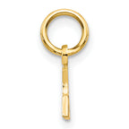 14K Gold I Heart My Grandma Charm  Gift Ready, Flat Back Design