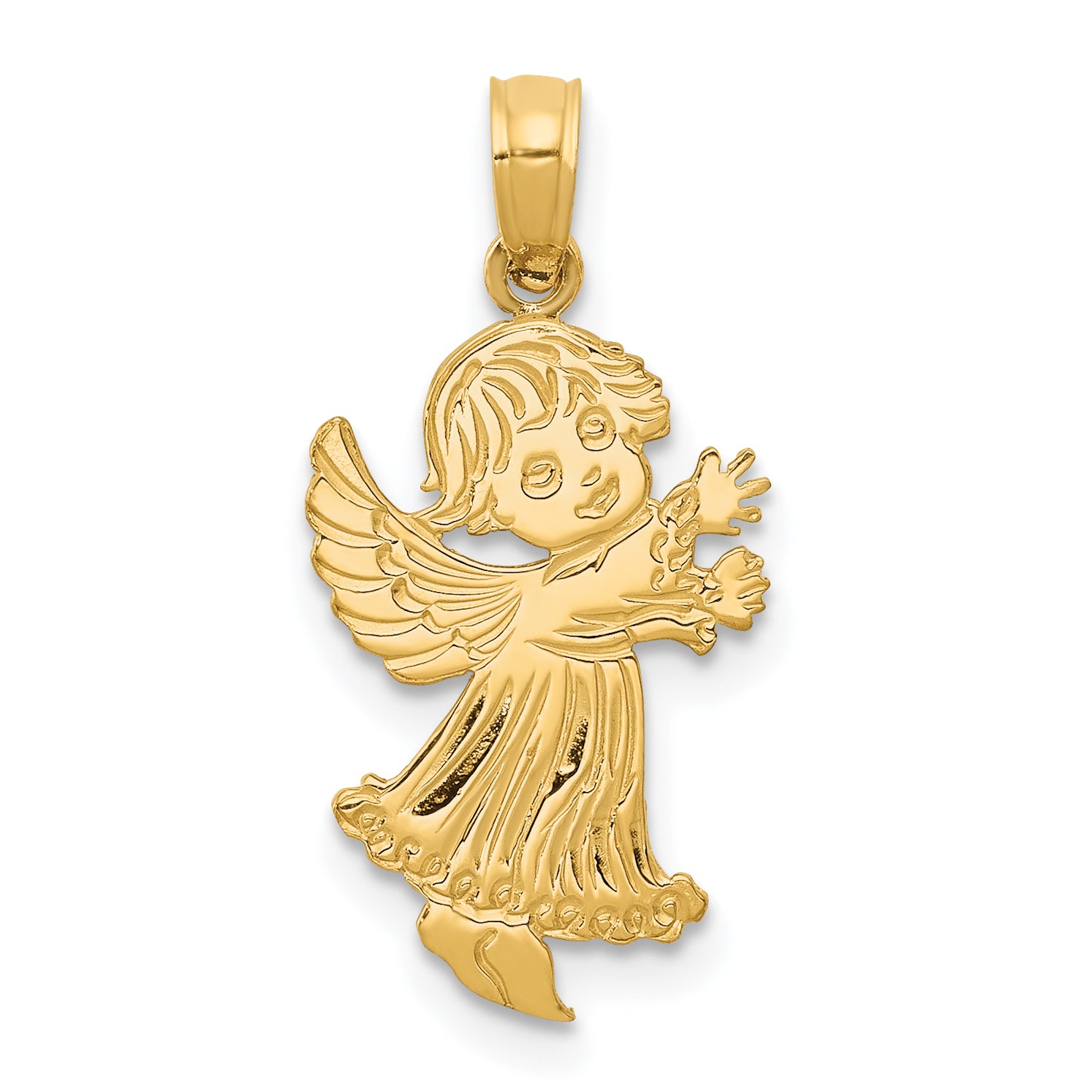 14k Angel Pendant Main image