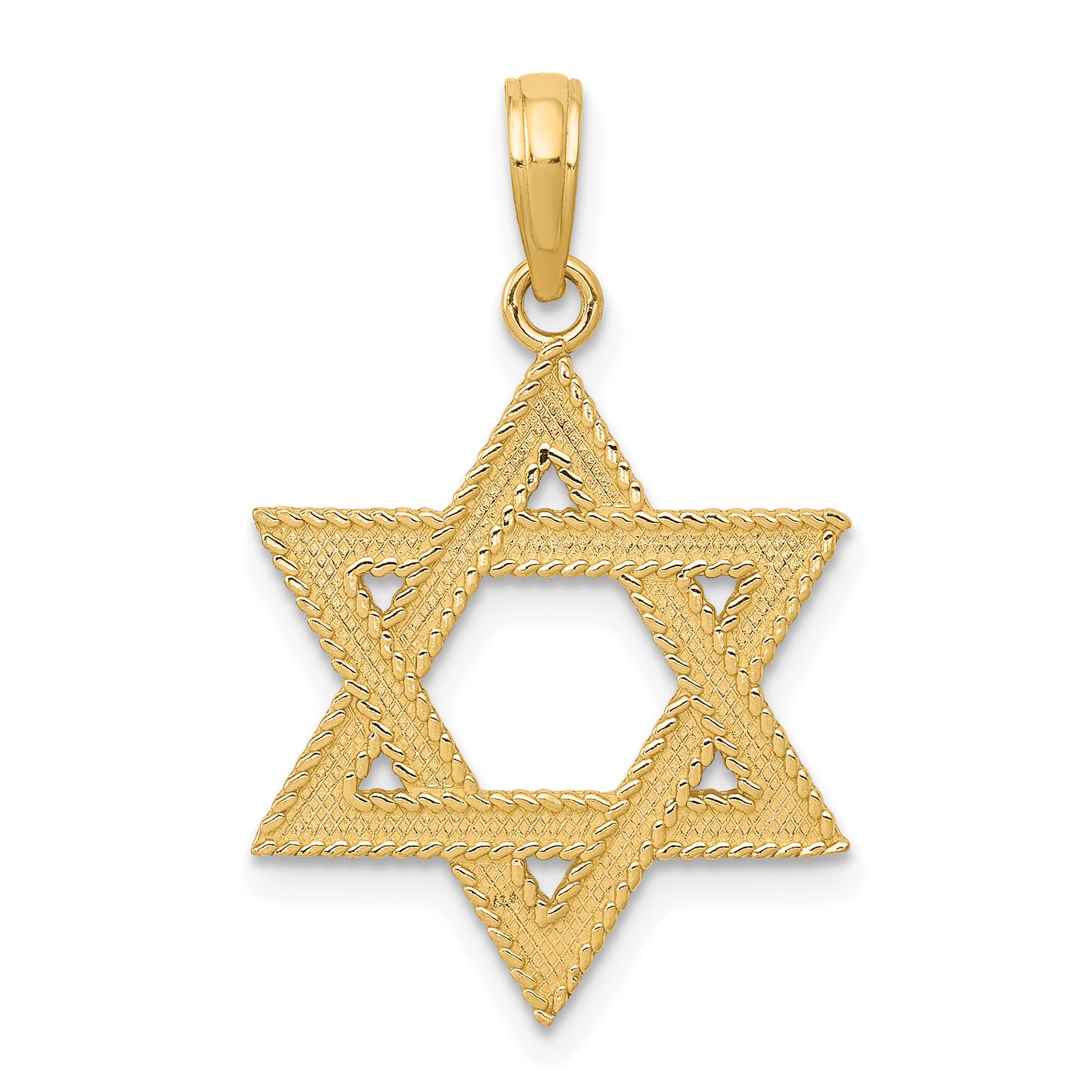 14k Star of David Pendant Main image