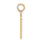 14k BIRTH CERTIFICATE Charm