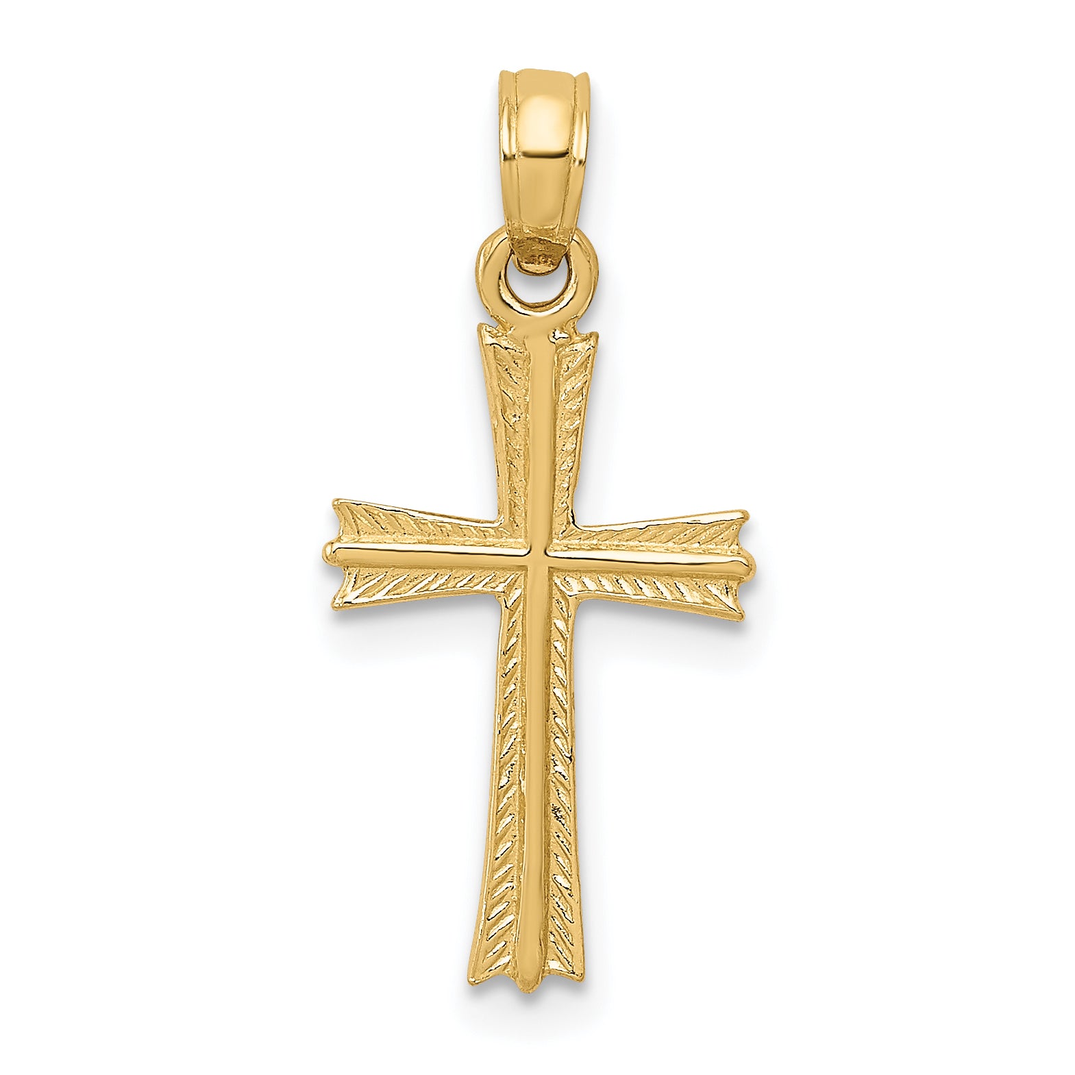 14K Cross Pendant Main image