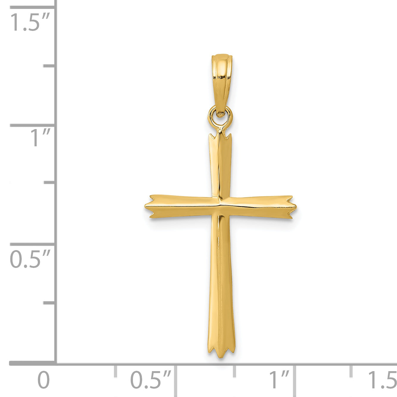 14k Cross Pendant