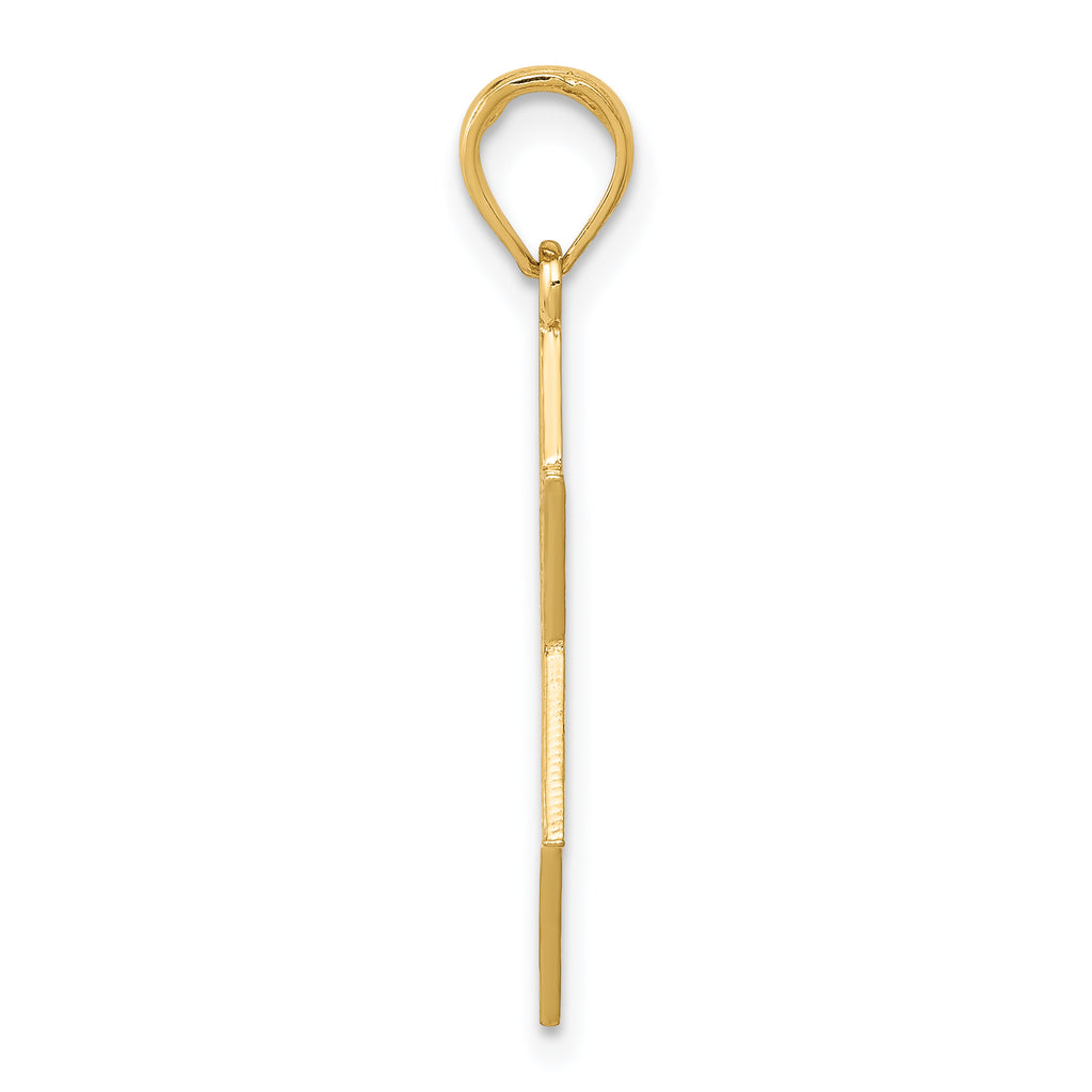14K Gold Star of David Menorah Pendant ÃÂ¢Ã¢âÂ¬Ã¢â¬Â Polished, Textured, Solid Design