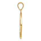 14K Gold Star of David Circle Pendant  Solid, Elegant Design by Sophia Jewelers