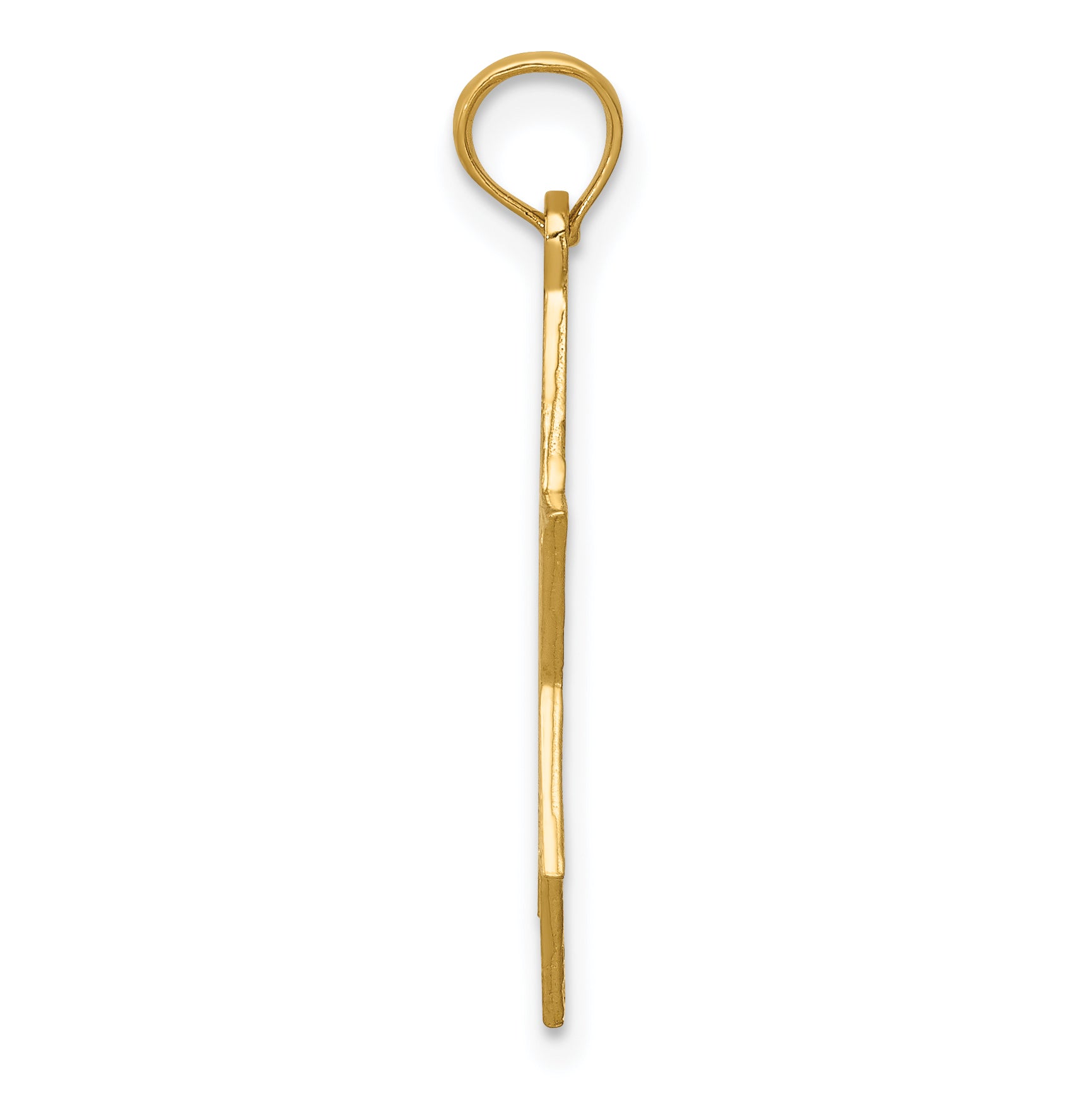 14K Gold Star of David Pendant with Solid Casted Design  Elegant and Timeless Secondary image