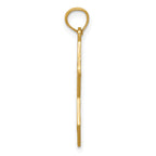 14K Gold Star of David Pendant with Solid Casted Design  Elegant and Timeless