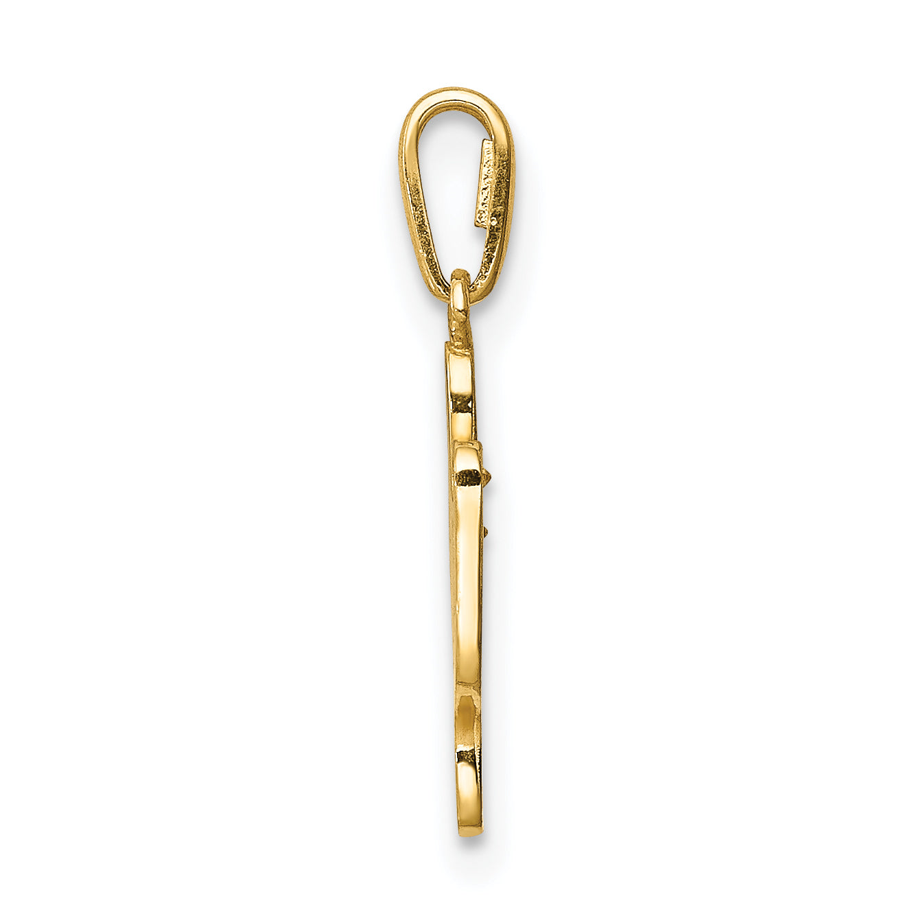 14K Cactus CZ Pendant Secondary image