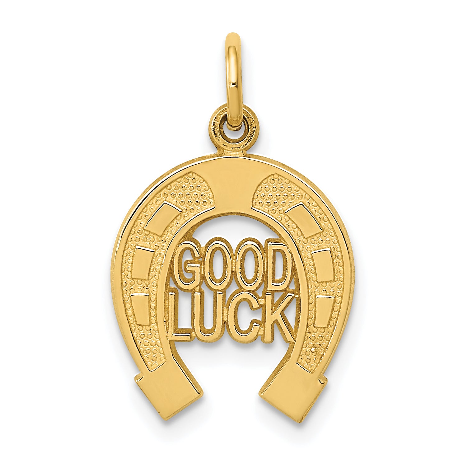 14k Horseshoe Charm Main image