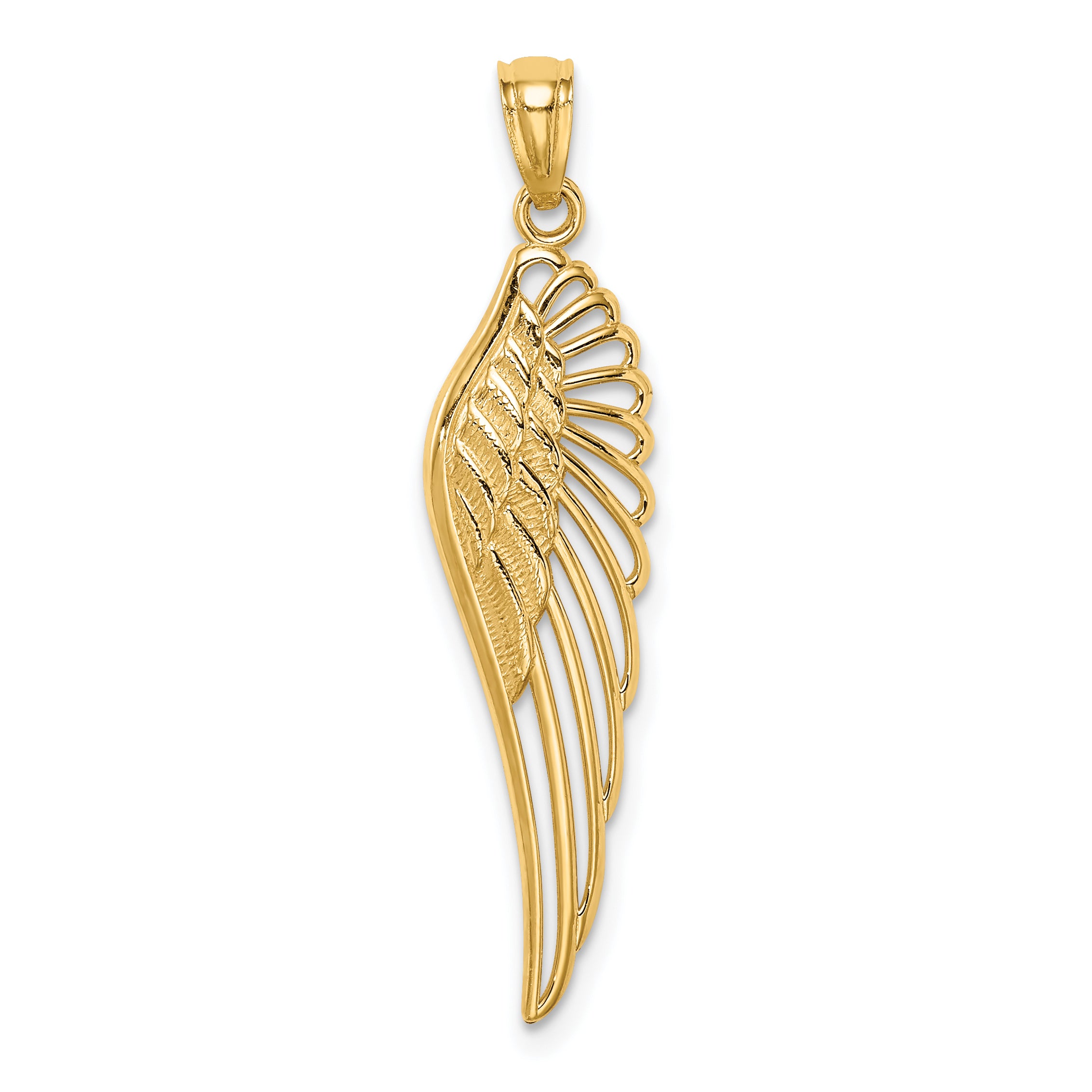 14K Angel Wing Pendant Main image