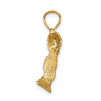 14K Fish Pendant