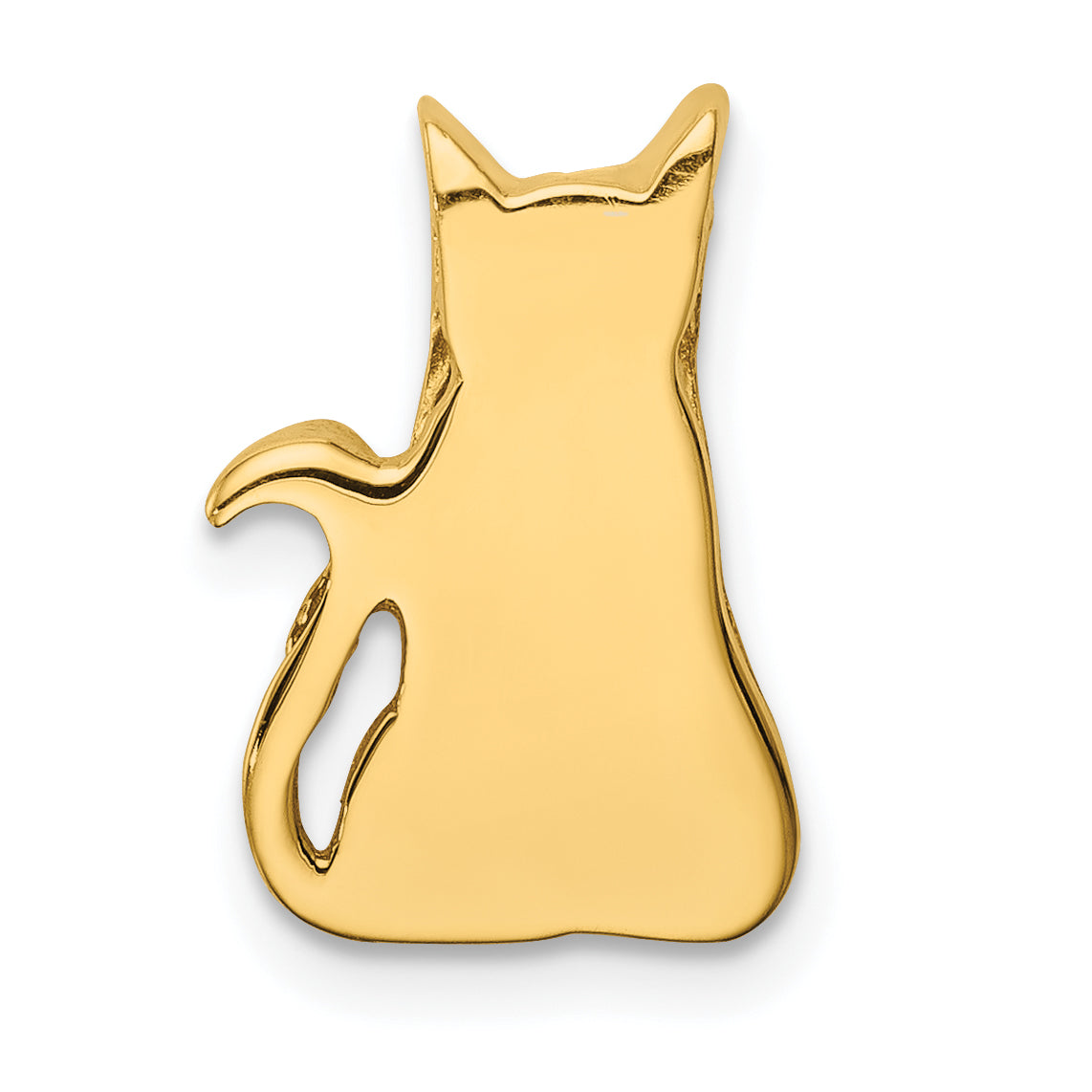 14K Cat Chain Slide Main image