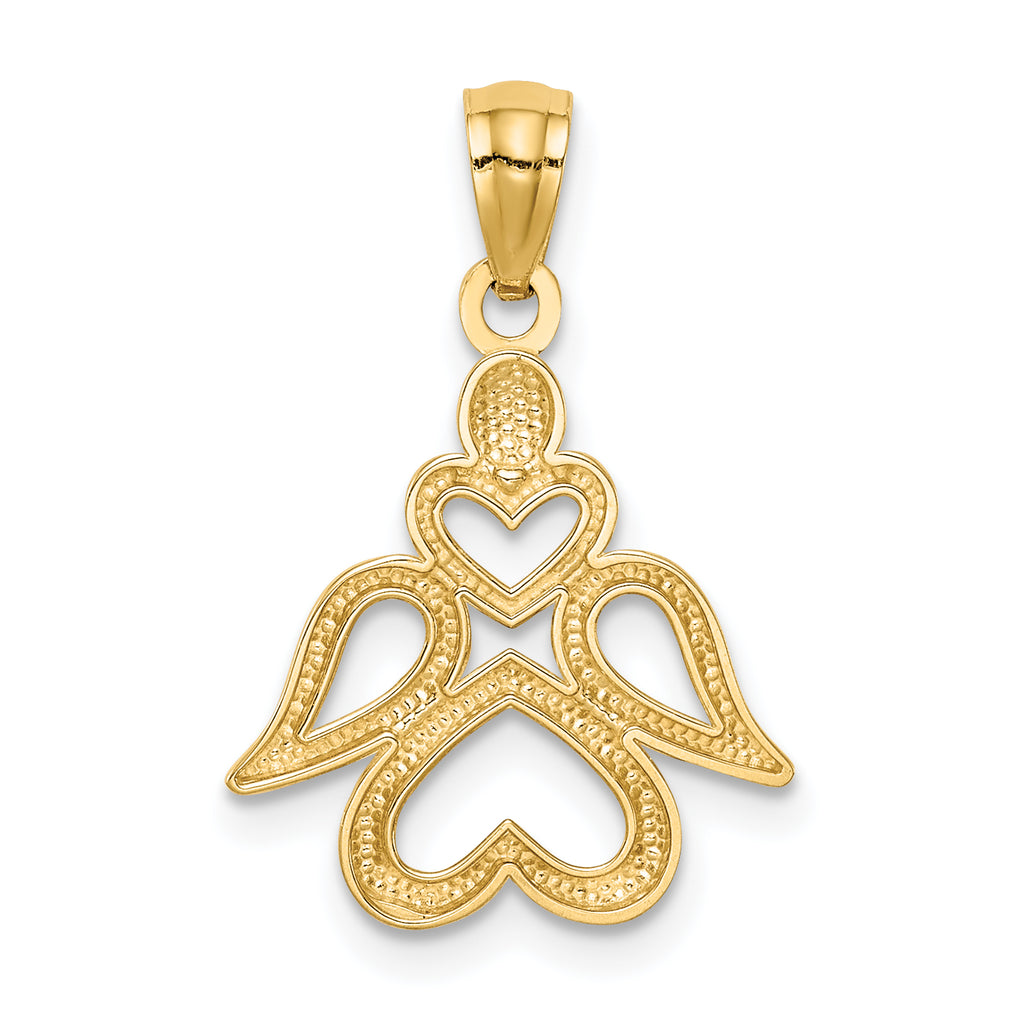 14K Angel Pendant
