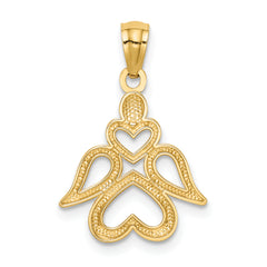 14K Angel Pendant