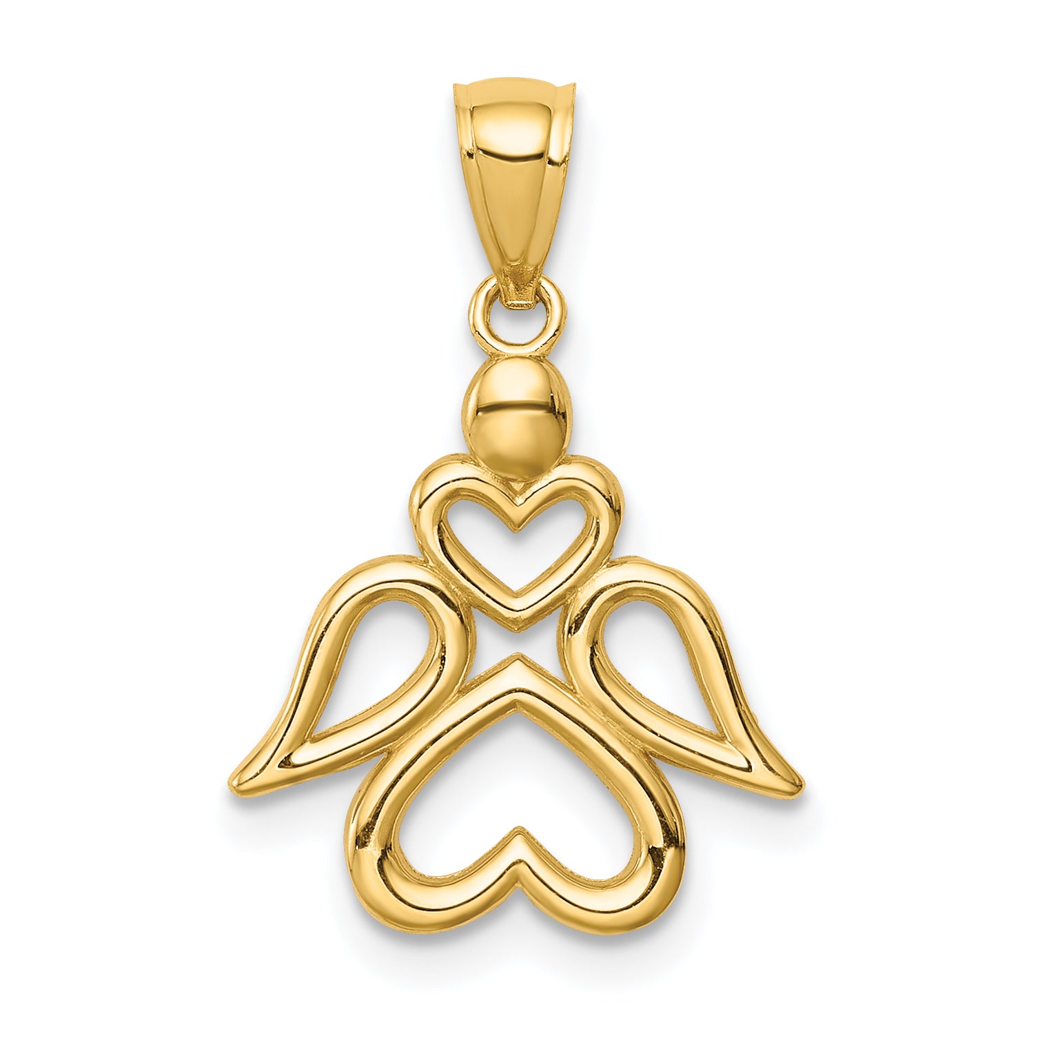 14K Angel Pendant Main image