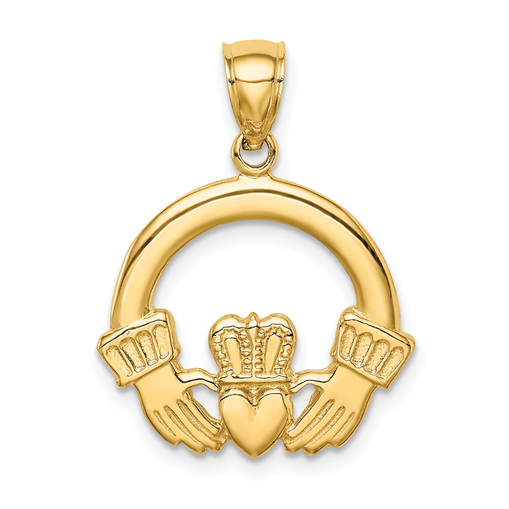 14K Claddagh Pendant Main image