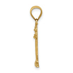 14K Lighthouse Pendant