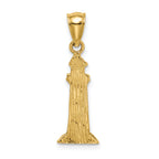 14K Lighthouse Pendant