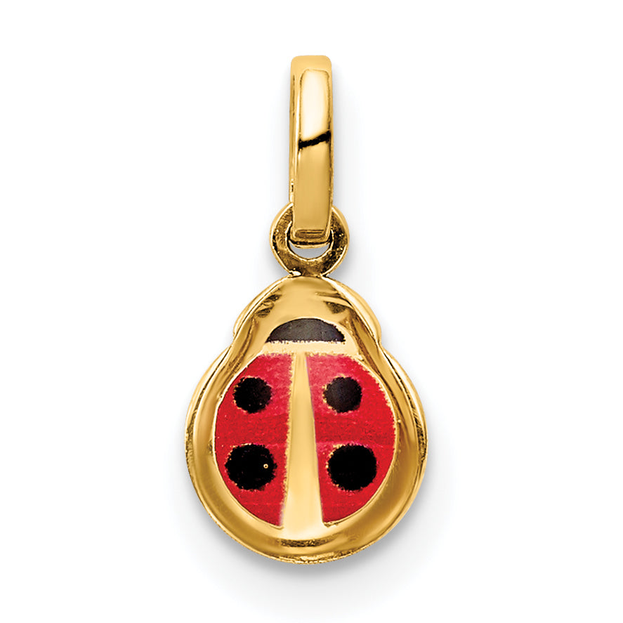 14K Enamel Ladybug Charm Main image