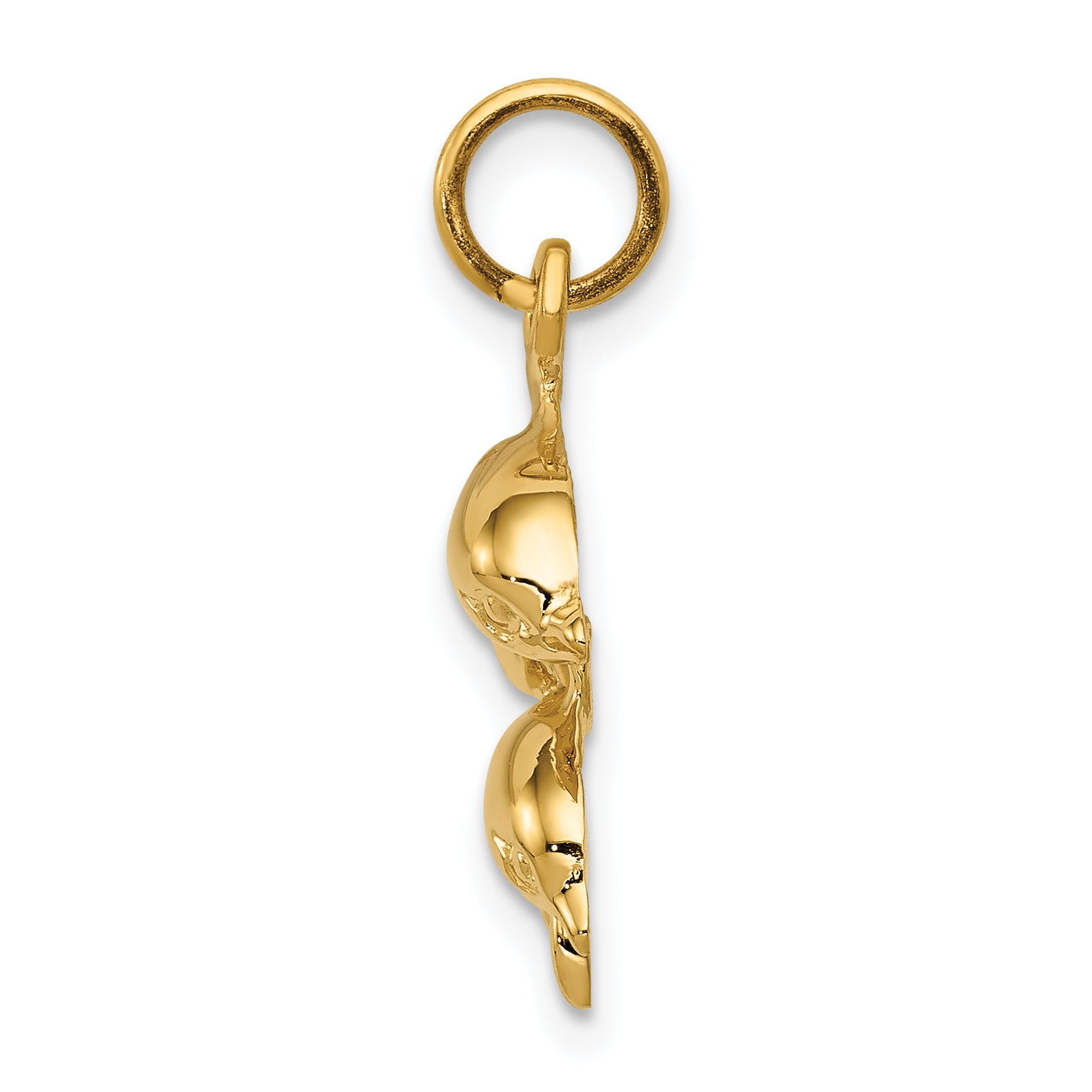 14k Dolphin Charm Secondary image