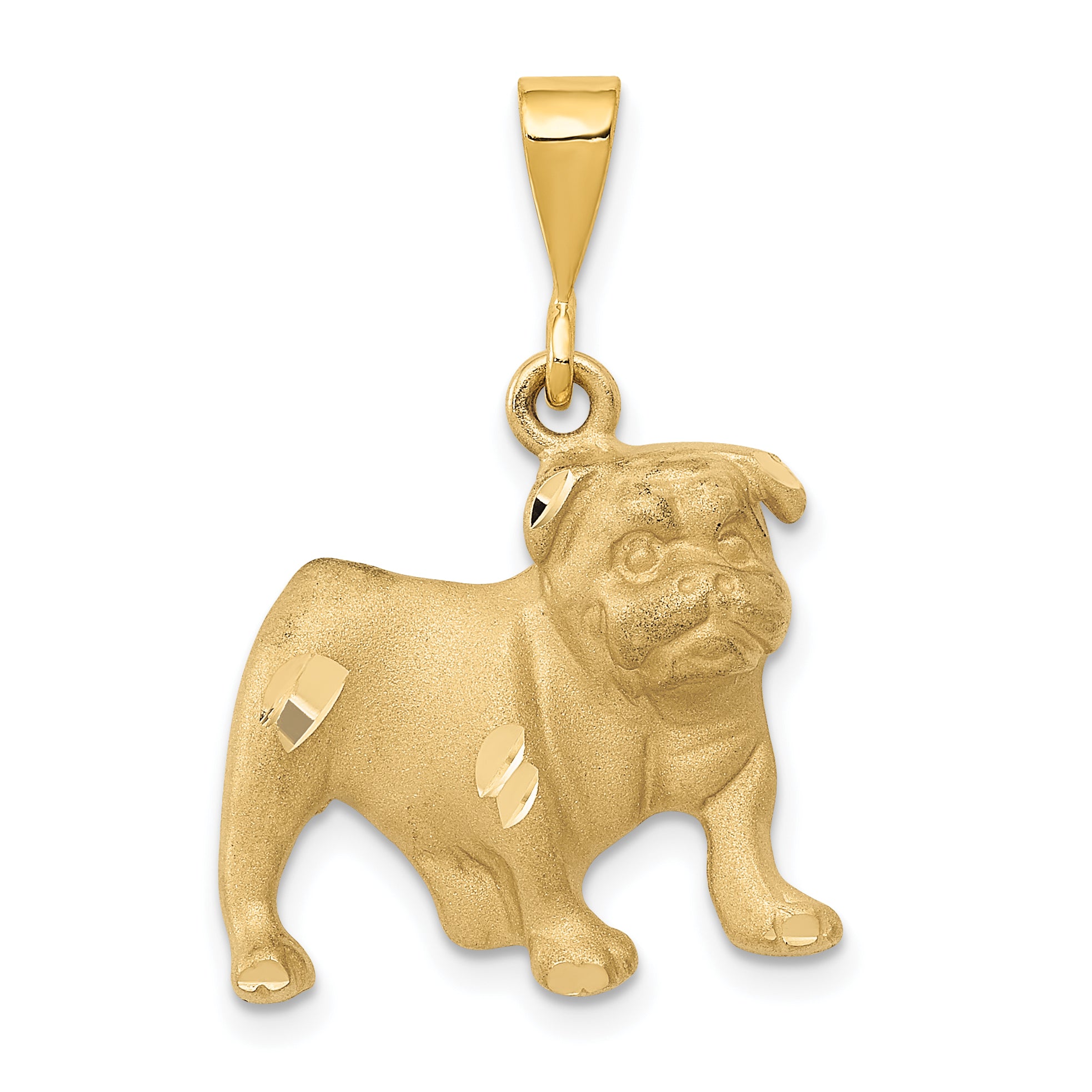 14k Bulldog Pendant Main image