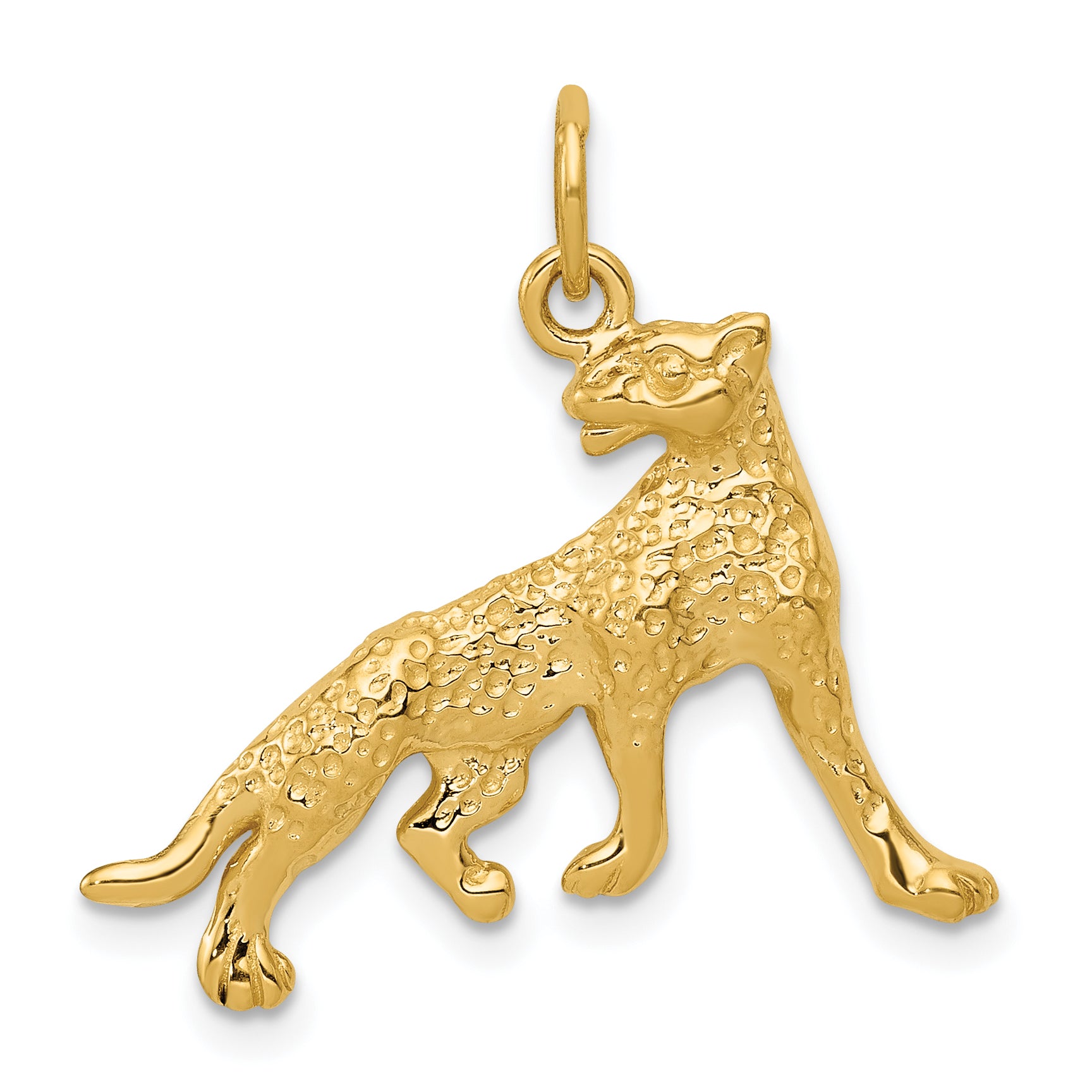 14k Cheetah Charm Main image