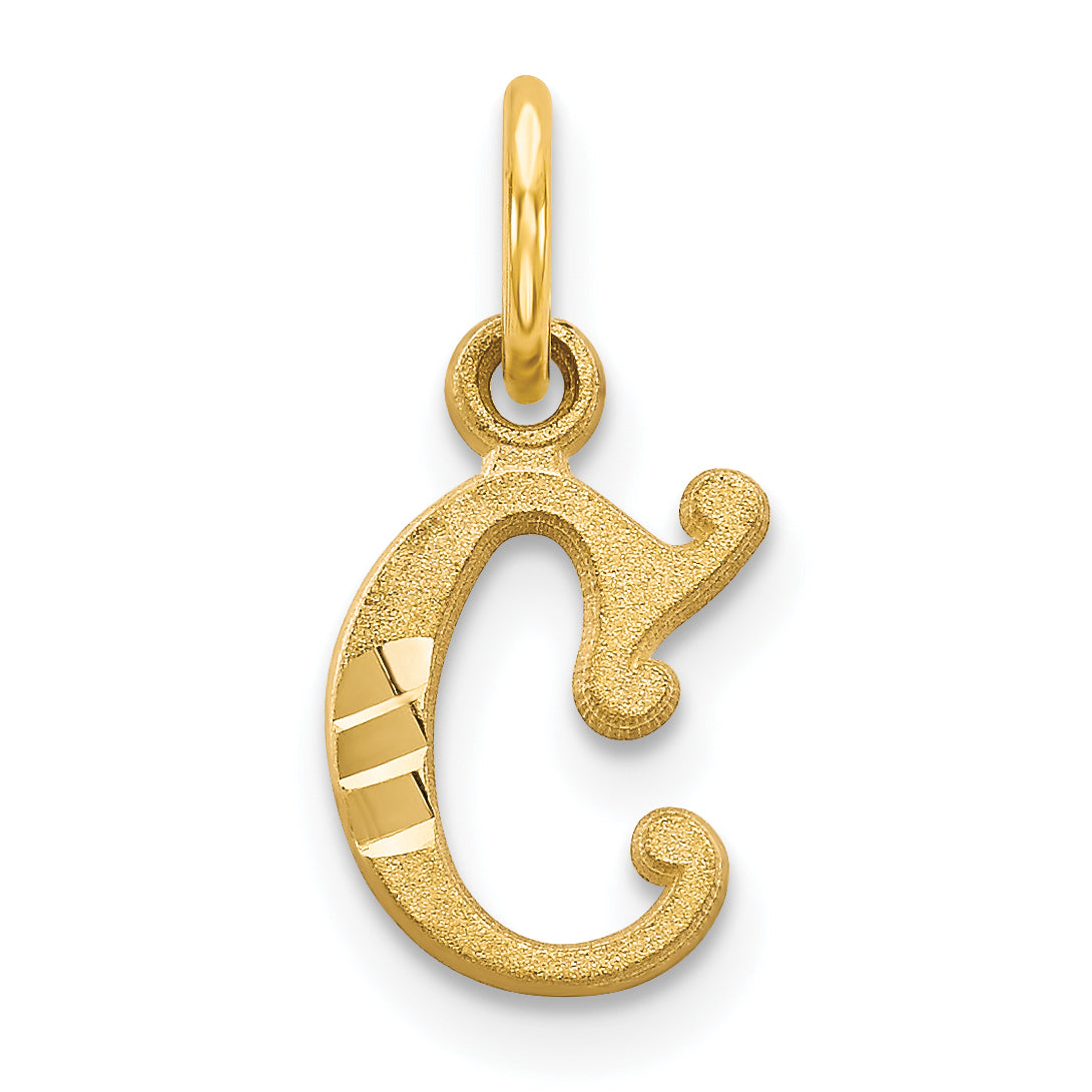 14k Letter C Initial Charm Main image