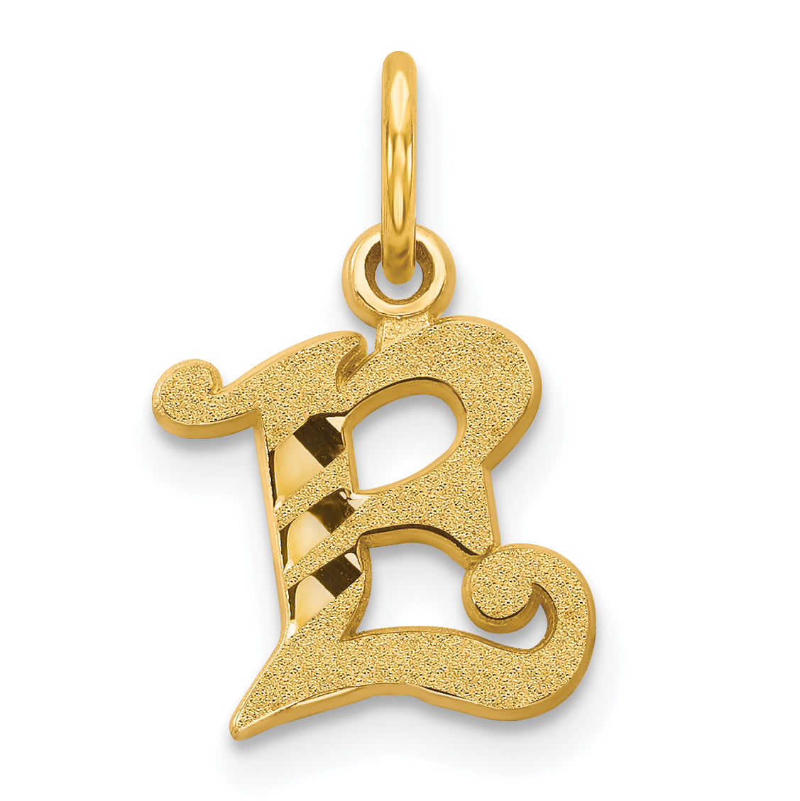 14k Letter E Initial Charm Main image