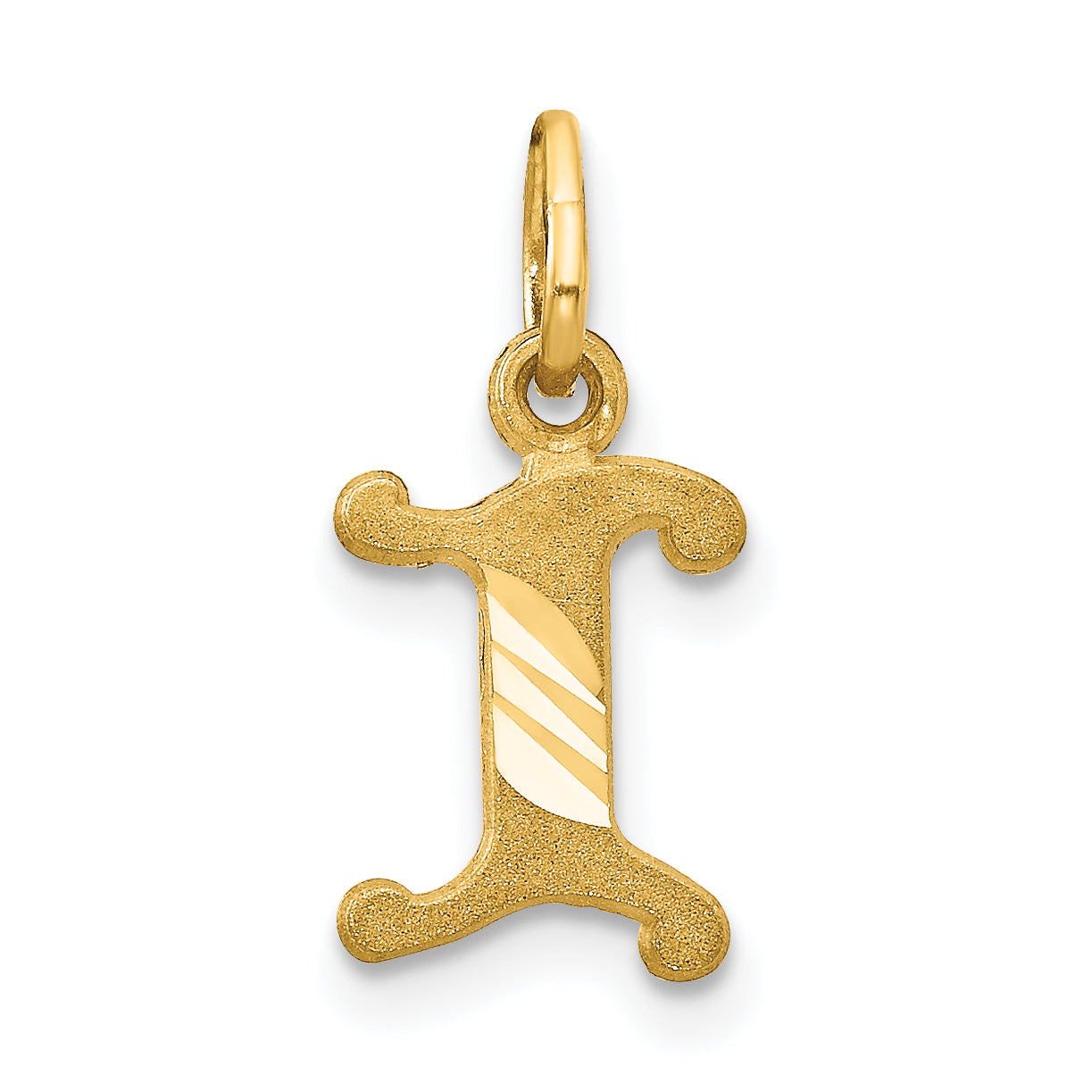 14k Letter I Initial Charm Main image