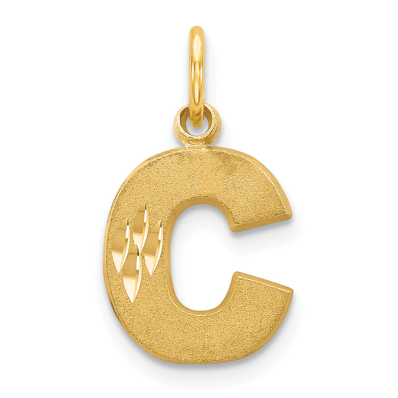 14k Letter C Initial Charm Main image