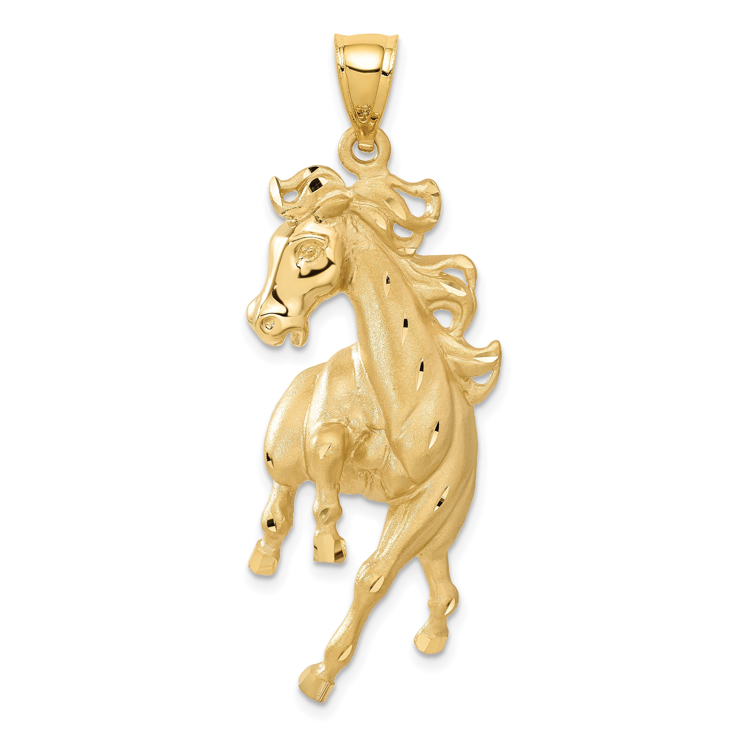 14k Horse Pendant