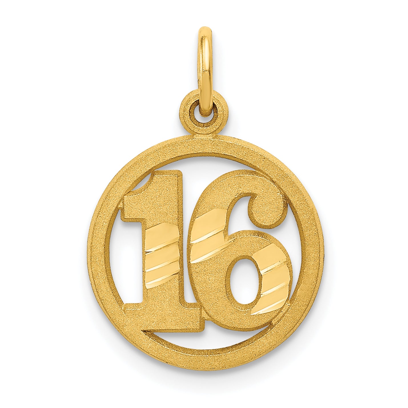 14k #16 in A Circle Pendant Main image