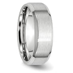 Beveled Edge Wedding Band in Cobalt, 7mm