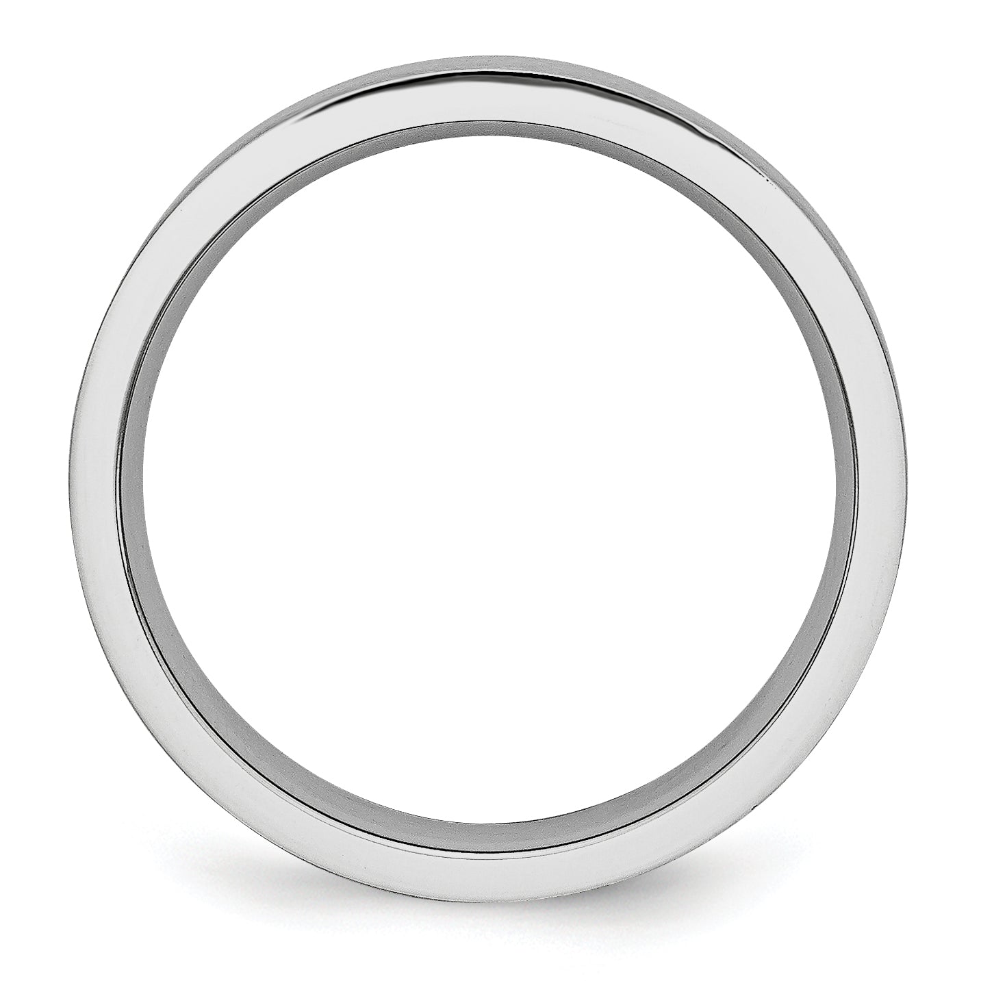 Cobalt Unisex Wedding Band with Satin Finish Engravable Gift Ready