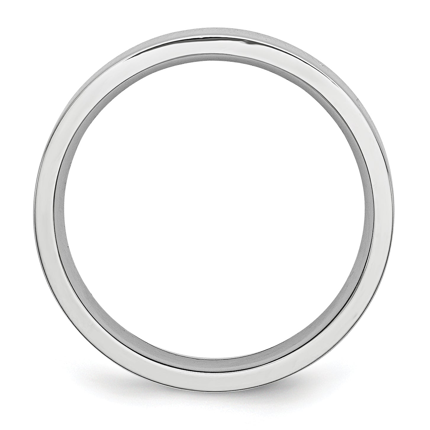 Cobalt Unisex Polished Wedding Band, Engravable & Gift Ready