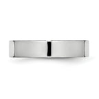 Cobalt Unisex Polished Wedding Band, Engravable & Gift Ready