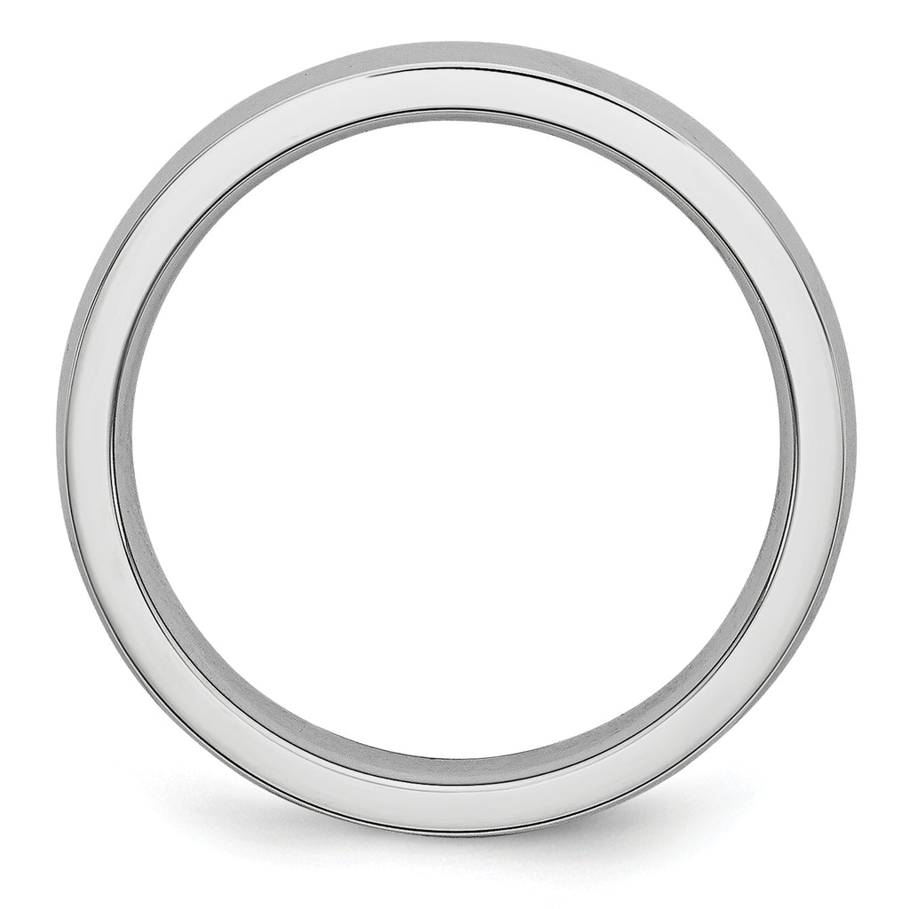 Cobalt Polished 4mm Domed Unisex Engravable Wedding Band