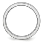 Cobalt Polished 4mm Domed Unisex Engravable Wedding Band