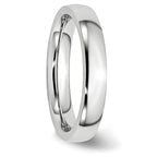 Cobalt Polished 4mm Domed Unisex Engravable Wedding Band